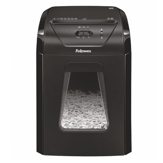 Destructora Fellowes 12C
Corte en Partículas de 4 x 40mm
Negra