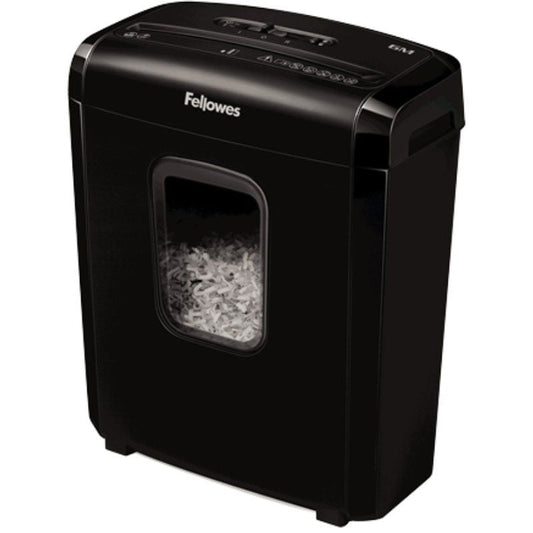 Destructora Fellowes 6M
Minicorte de 4 x 12mm
Negra