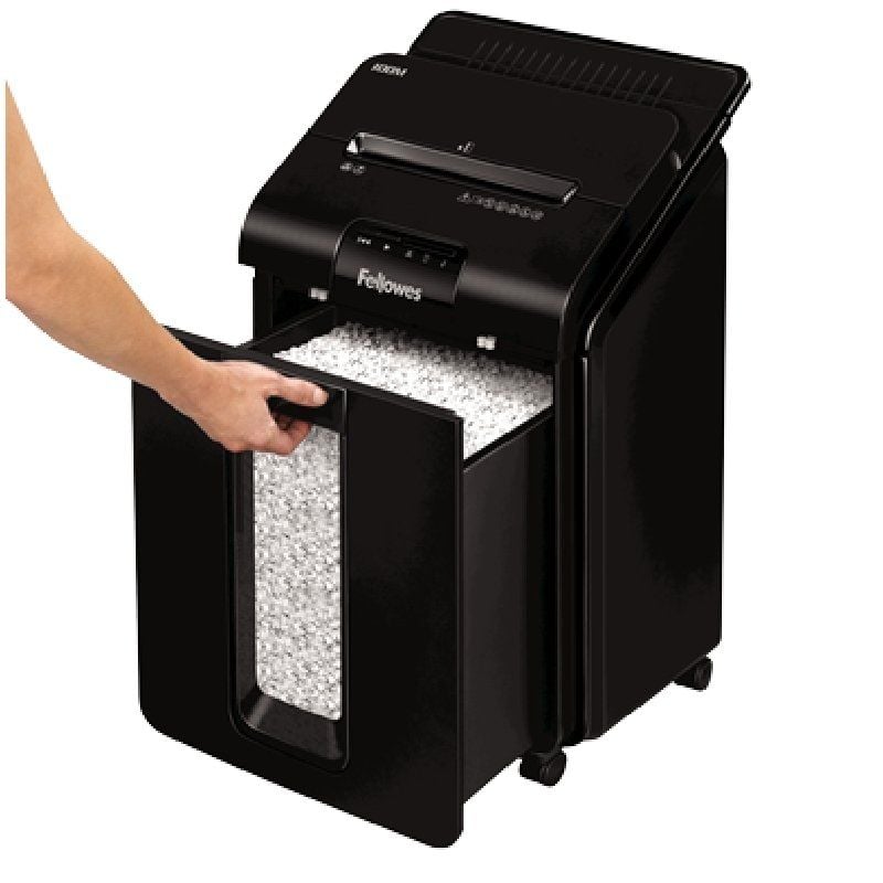 Destructora Fellowes AutoMax 100M
Microcorte de 4 x 10mm
Negra
