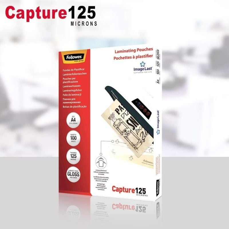 Fellowes Pack 100 Fundas Plastificar A4