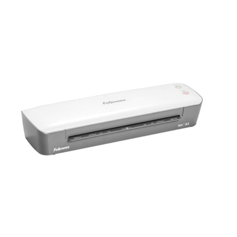 Plastificadora Fellowes Ion A3
hasta A3 y 125 Micras
Blanca y Gris