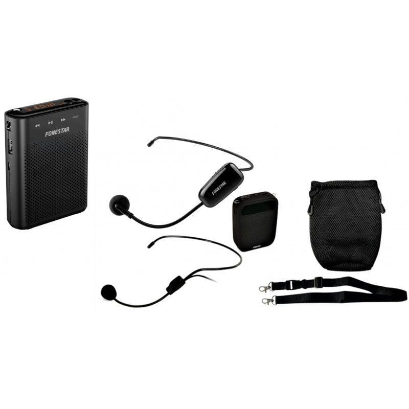 Altavoz Amplificador Fonestar ALTA-VOZ-W30 MIC-UHF
30W
1.0