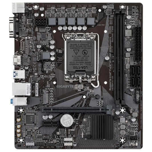 Placa Base Gigabyte H610M H V2 Socket 1700
DDR5
PCIe 4.0
Micro ATX