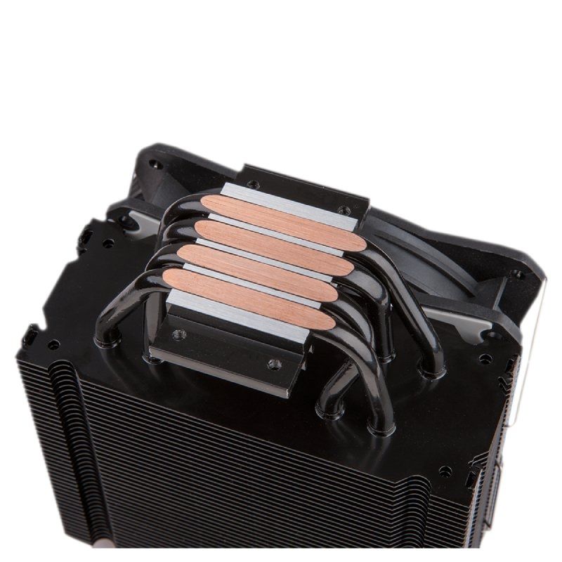 Ventilador con disipador hiditec c12 pwm argb