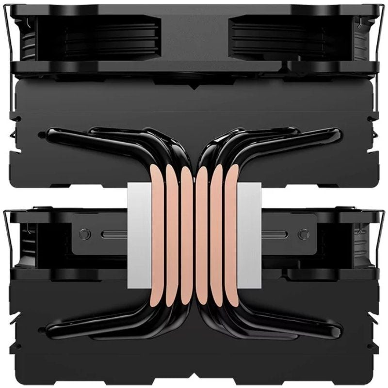 Hiditec Ventilador C40 PRO PWM Black