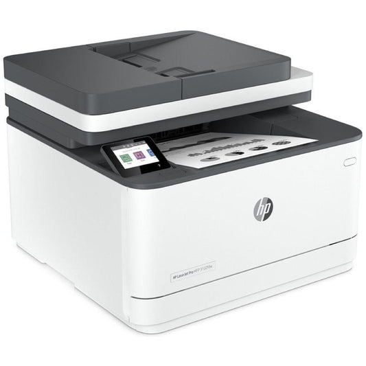 Multifunción Láser Monocromo HP Laserjet Pro 3102FDW WiFi
Fax
Dúplex
Blanca