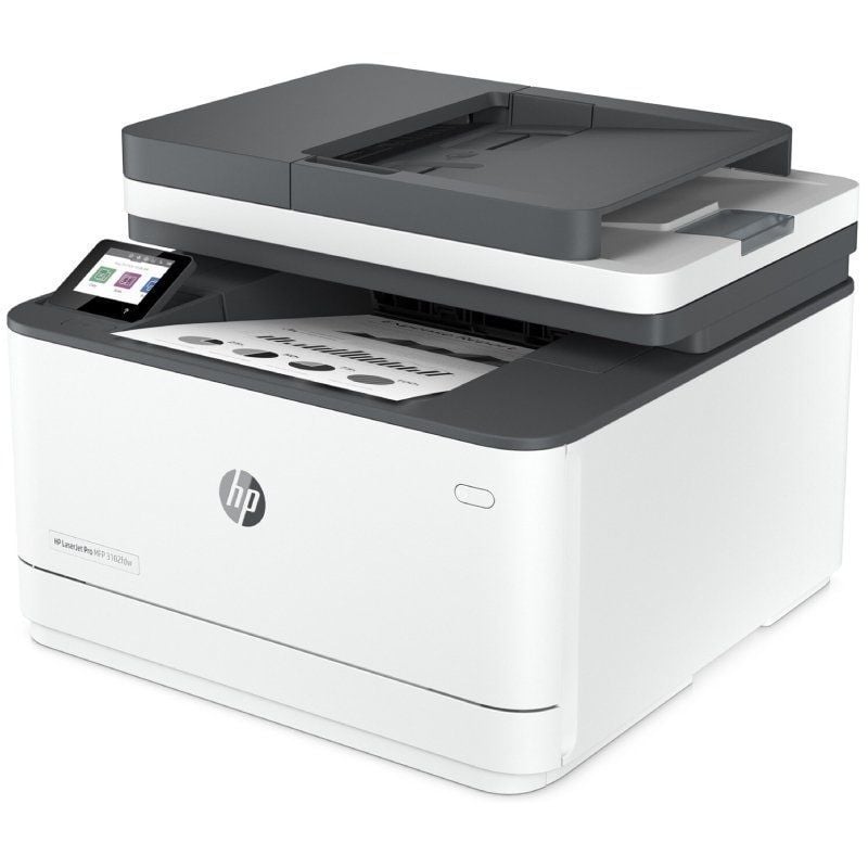 Multifunción Láser Monocromo HP Laserjet Pro 3102FDW WiFi
Fax
Dúplex
Blanca