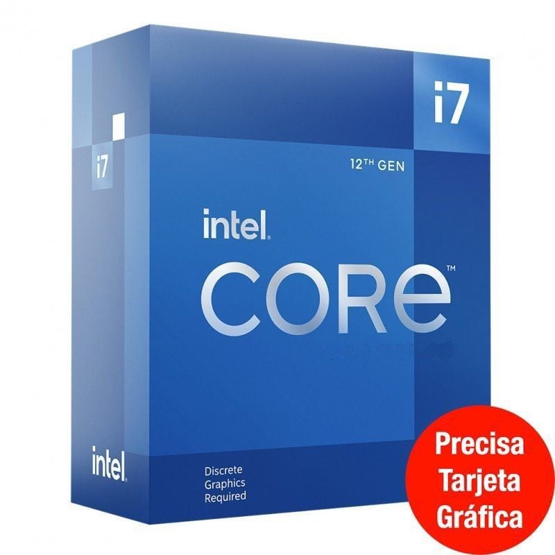 Intel Core i7 12700F 4.9Ghz 25MB LGA 1700 BOX