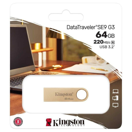 Kingston DataTraveler SE9 G3 64GB USB 3.2 Gen1