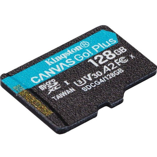 Tarjeta de Memoria Kingston CANVAS Select Plus 128GB microSD XC
Clase 10
200MBs