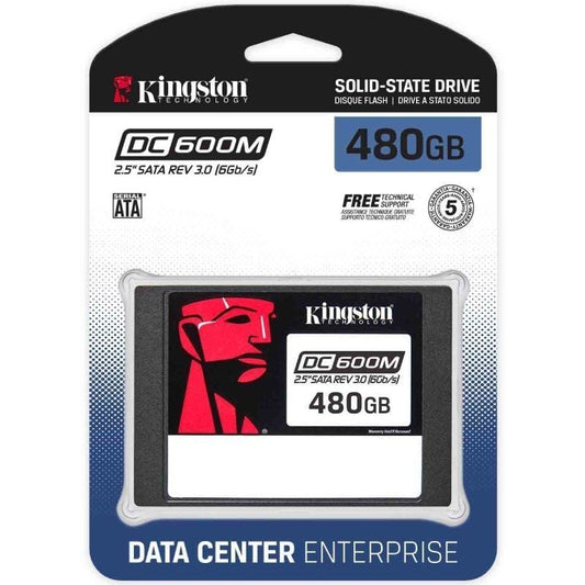 Kingston Data Center DC600M SSD 480GB 2.5" SATA
