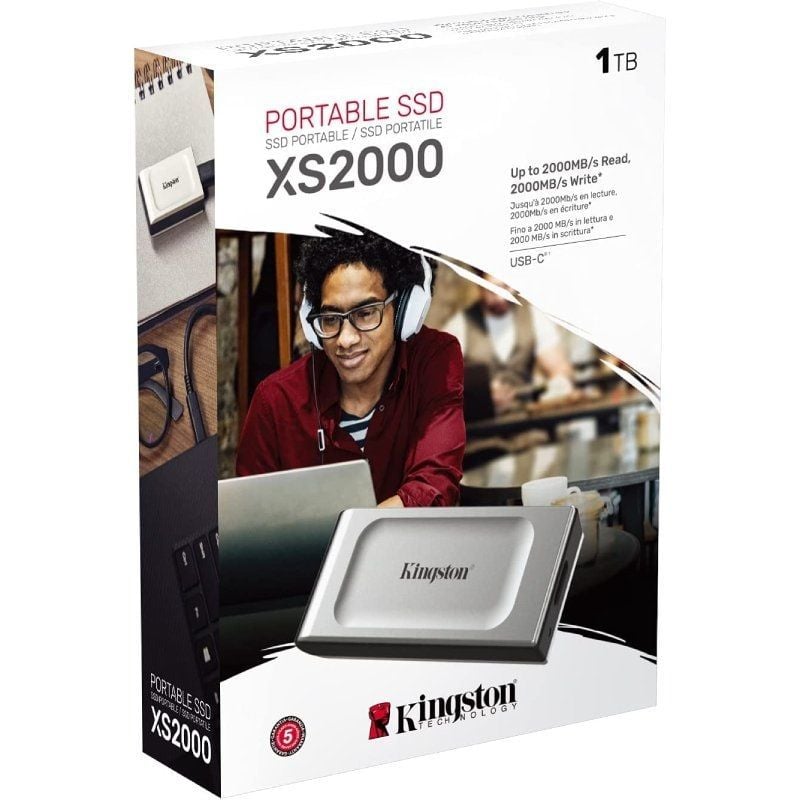 Kingston XS2000 Portable SSD 1Tb USB 3.2 tipo-C