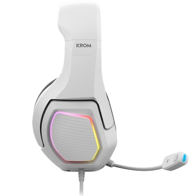 KROM KOPA AURICULARES GAMING 7.1 VIRTUAL BLANC