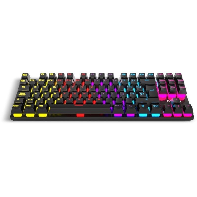 KROM Teclado Gaming NXKROMKASICTKL TKL RAINBOW