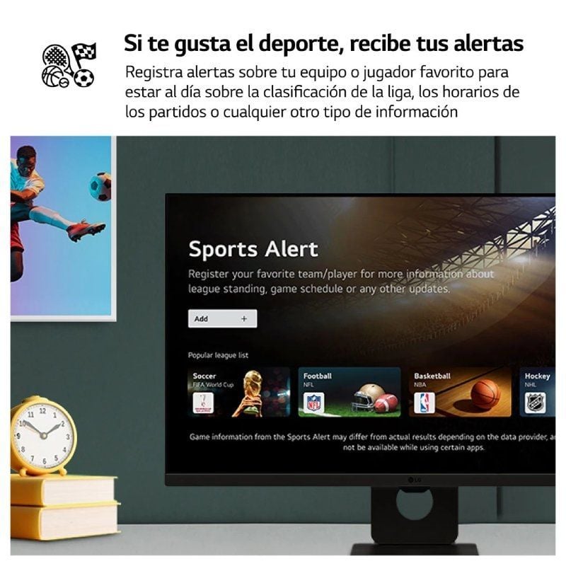 Smart Monitor LG MyView 32SR50F-B 31.5"
Full HD
Multimedia
Smart TV
Negro