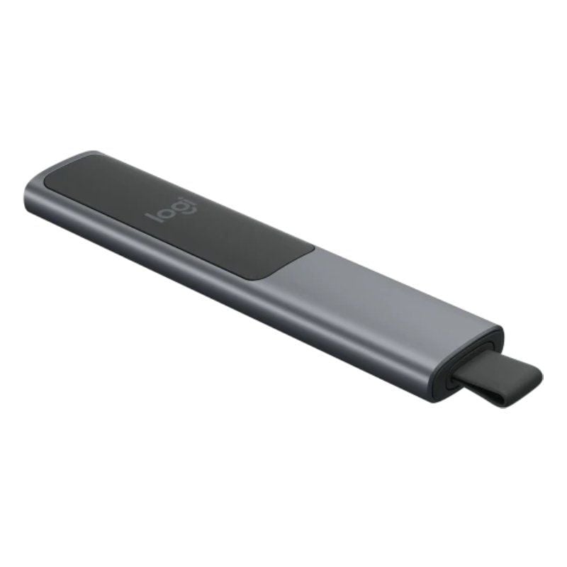 Presentador Inalámbrico por Bluetooth Logitech Spotlight Presentation Remote
2.4GHz
Gris Pizarra