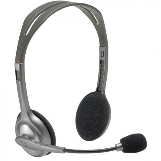 Auriculares Logitech H110
con Micrófono
Jack 3.5
Plateados
