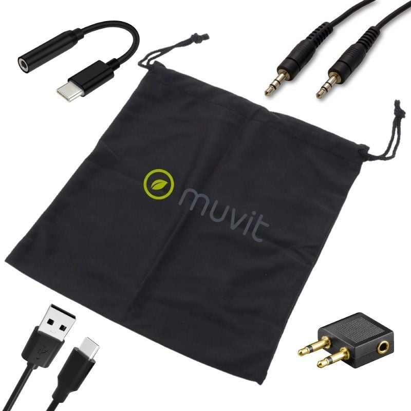 Auriculares Inalámbricos Muvit MCHPH0011
con Micrófono
Bluetooth
Negros