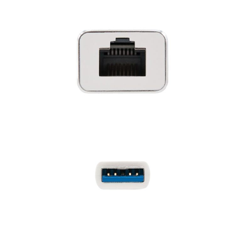 Nanocable Conversor USB 3.0 A Ethernet Gigabit