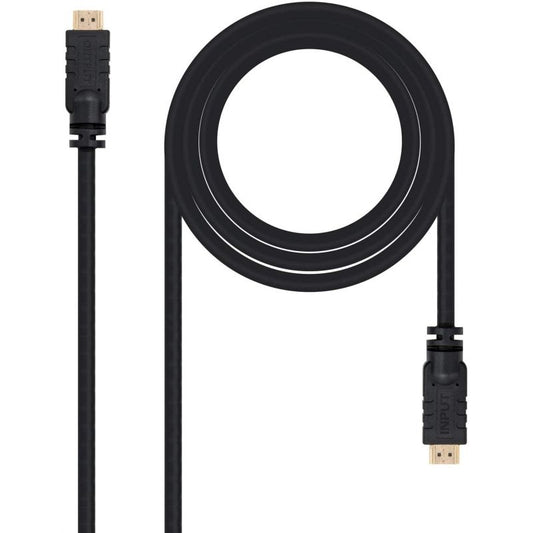 Cable HDMI 1.4 Nanocable 10.15.1815
HDMI Macho - HDMI Macho
15m
Negro