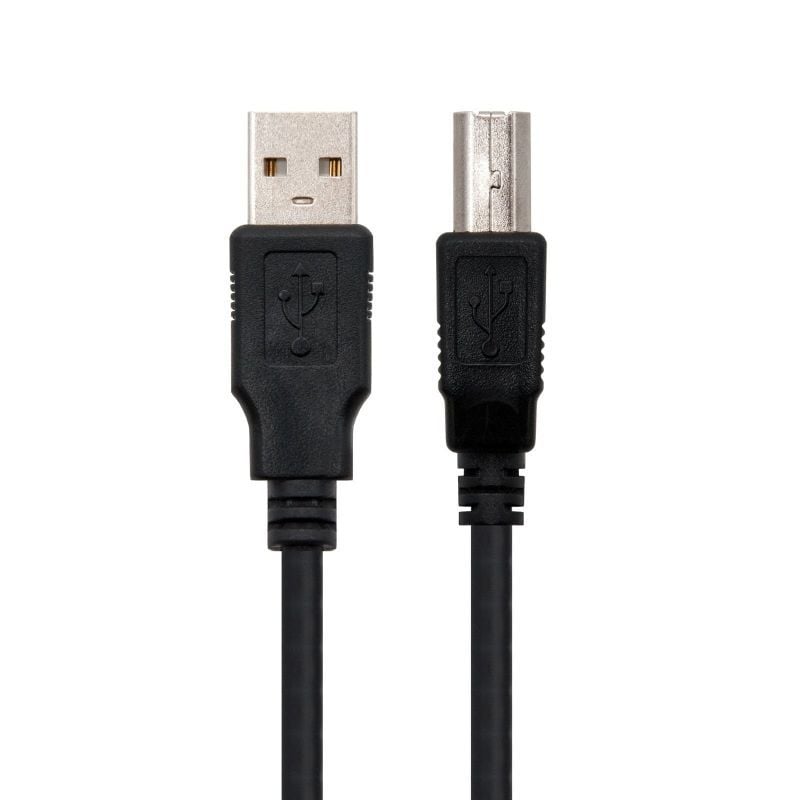 Nanocable Cable USB 2.0 Tipo A - B Negro 4.5M