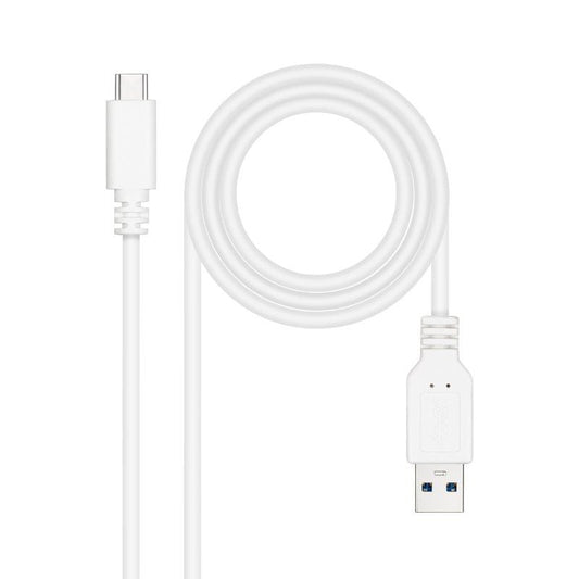 Cable USB 3.1 Tipo-C Nanocable 10.01.4001-L150-W
USB Tipo-C Macho - USB Macho
1.5m
Blanco