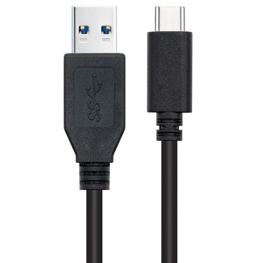 Nanocable Cable USB 3.1 Gen2 USB-C/M-A/M 2M