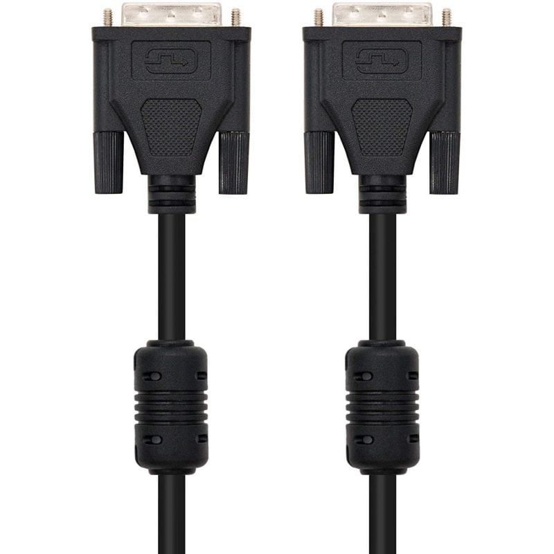 Cable DVI Dual Nanocable 10.15.0802
DVI Macho - DVI Macho
1.8m
Negro