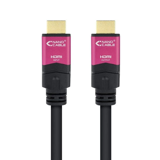 Cable HDMI 2.0 4K Nanocable 10.15.3715
HDMI Macho - HDMI Macho
15m
Negro