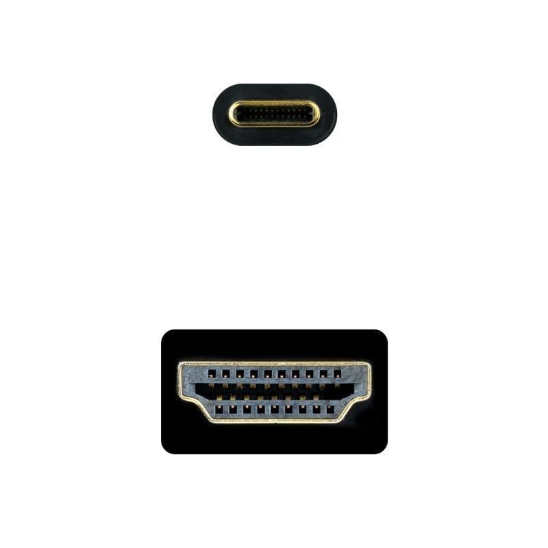 Cable Conversor Nanocable 10.15.5133
USB Tipo-C Macho - HDMI Macho
3m
Negro