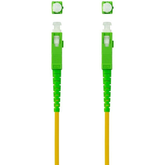 Nanocable Cable fibra SC/APC LSZH Amarillo 1m