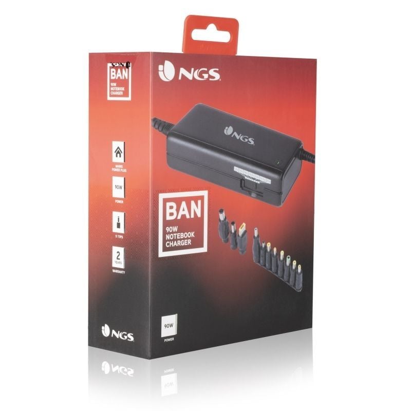 NGS Ban Cargador para Portátil 90W