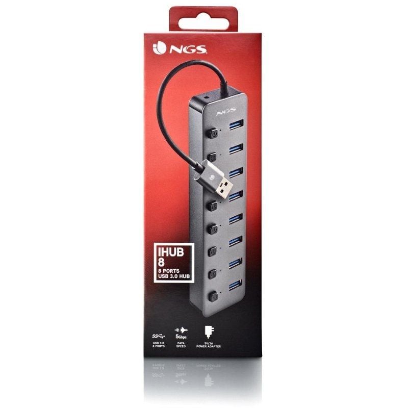 Hub USB NGS IHUB8
8xUSB 3.0