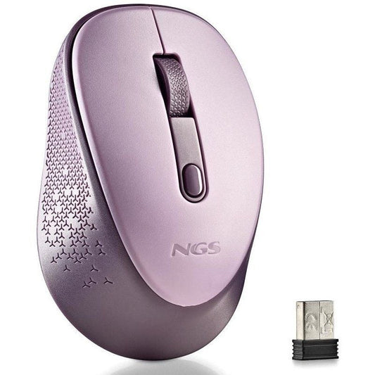 Ratón Inalámbrico NGS Dew Lilac
Hasta 1600 DPI
Lila