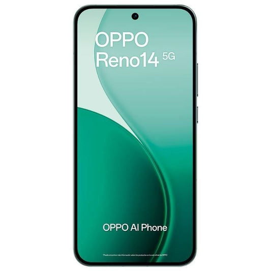 Smartphone Oppo Reno 14 12GB
512GB
6.59"
5G
Verde