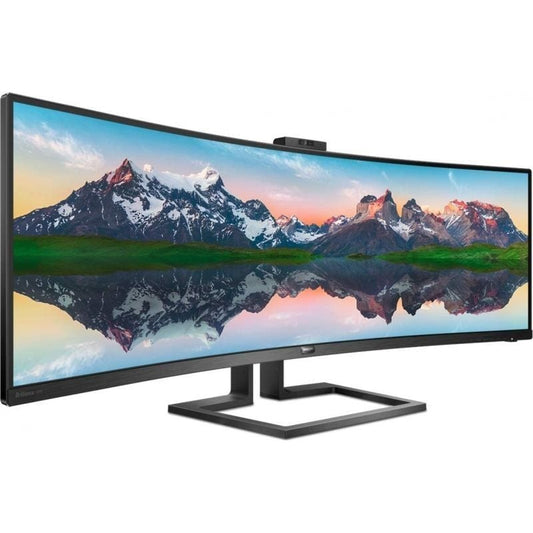 Monitor Profesional Ultrapanorámico Curvo Philips 499P9H 48.8"
Dual QHD
Webcam
Multimedia
Regulable en altura
Negro