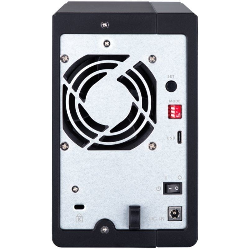 DAS QNAP TR-002
2 Bahías 3.5"- 2.5"
Formato Torre