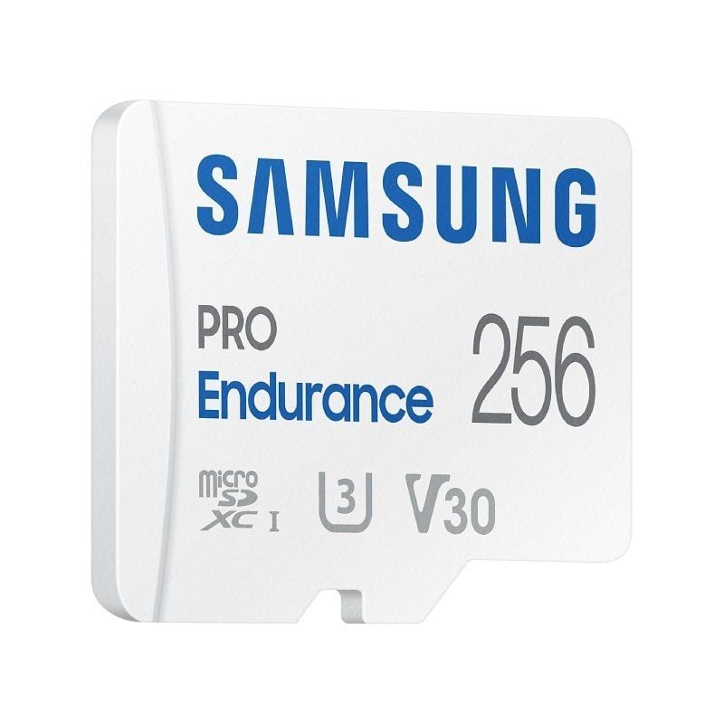 Tarjeta de Memoria Samsung Pro Endurance 256GB microSD XC con Adaptador
Clase 10
100MBs