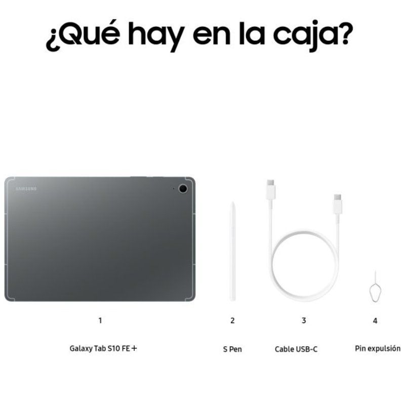 Samsung Galaxy TAB S10 FE+ 13.1" 12Gb 256Gb Gray