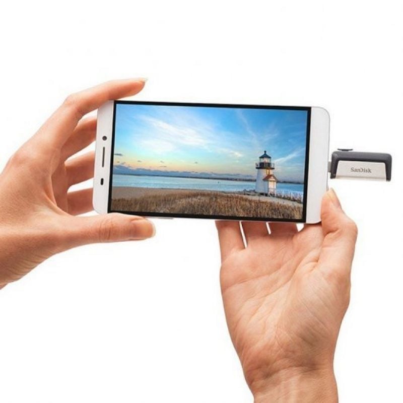 Pendrive 64GB SanDisk Dual USB Tipo-C Ultra USB 3.1
Tipo-C