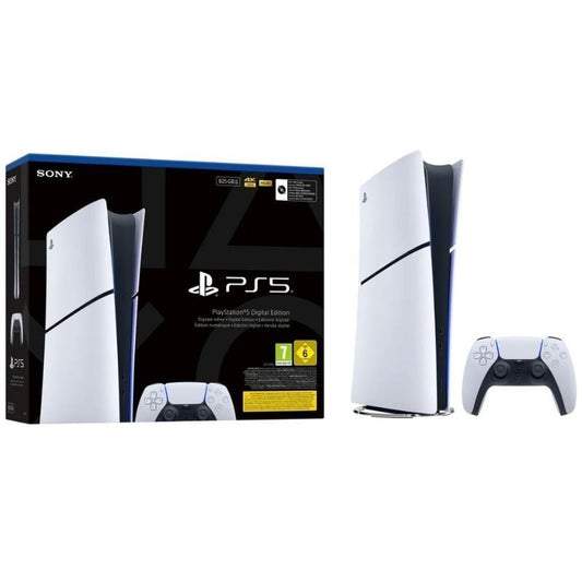 Consola Sony Playstation 5 - PS5 Slim Digital 825GB
Incluye Mando Dual Sense
Chassis E