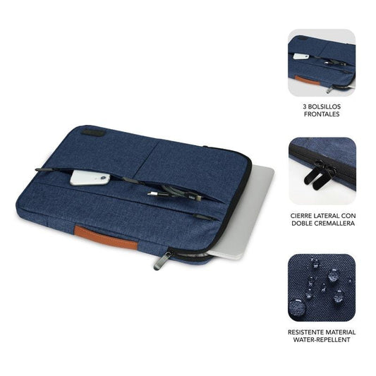 Funda Subblim Air Padding 360 Sleeve para Portátiles hasta 14"
Azul