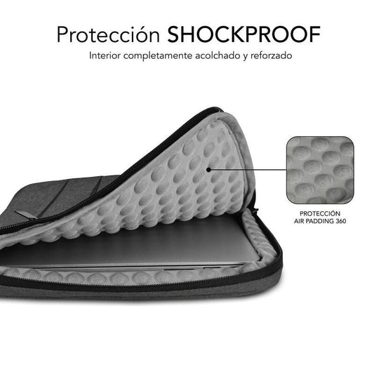 Funda Subblim Air Padding 360 Sleeve para Portátiles hasta 15.6"
Gris Oscuro