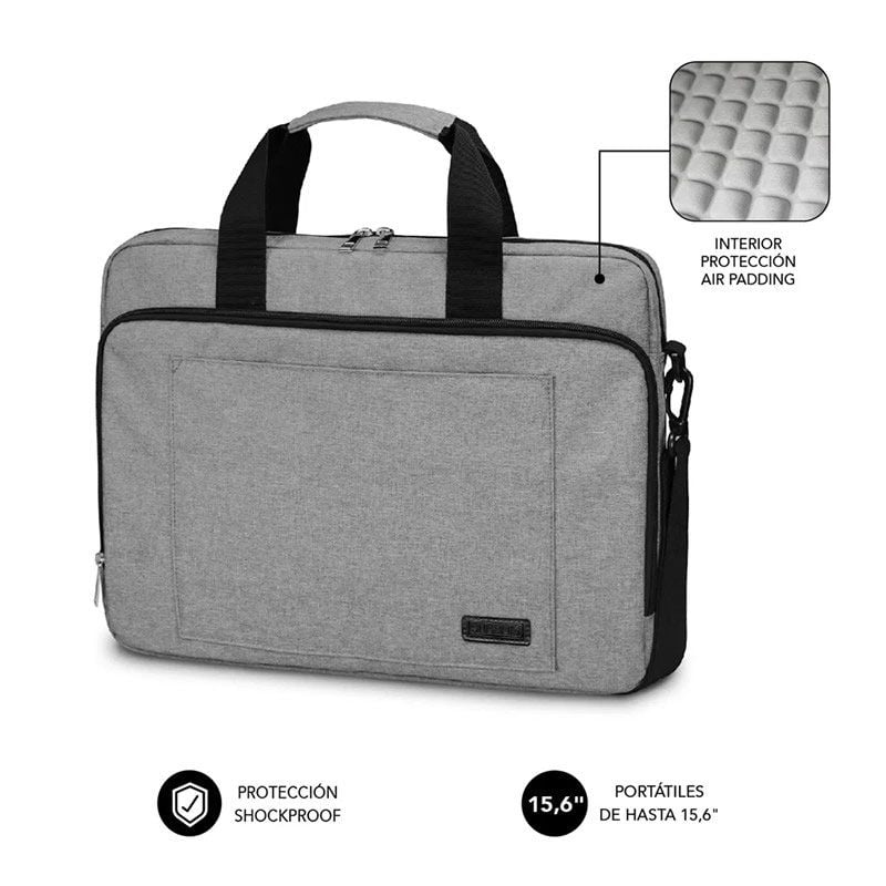 Maletín Subblim Air Padding Laptop Bag para Portátiles hasta 15.6"
Cinta para Trolley
Gris