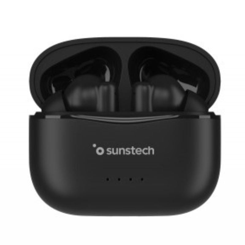 Auriculares Bluetooth Sunstech WAVEPODSBK con estuche de carga
Autonomía 4.5h
Negros