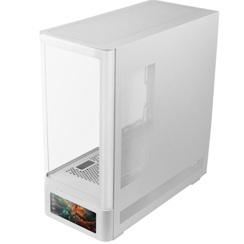 Caja Gaming Semitorre Mars Gaming MC-LCDPRO
Blanca