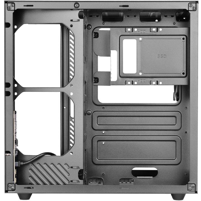 MARS GAMING MCV-ONE Atx Doble Cámara Negro