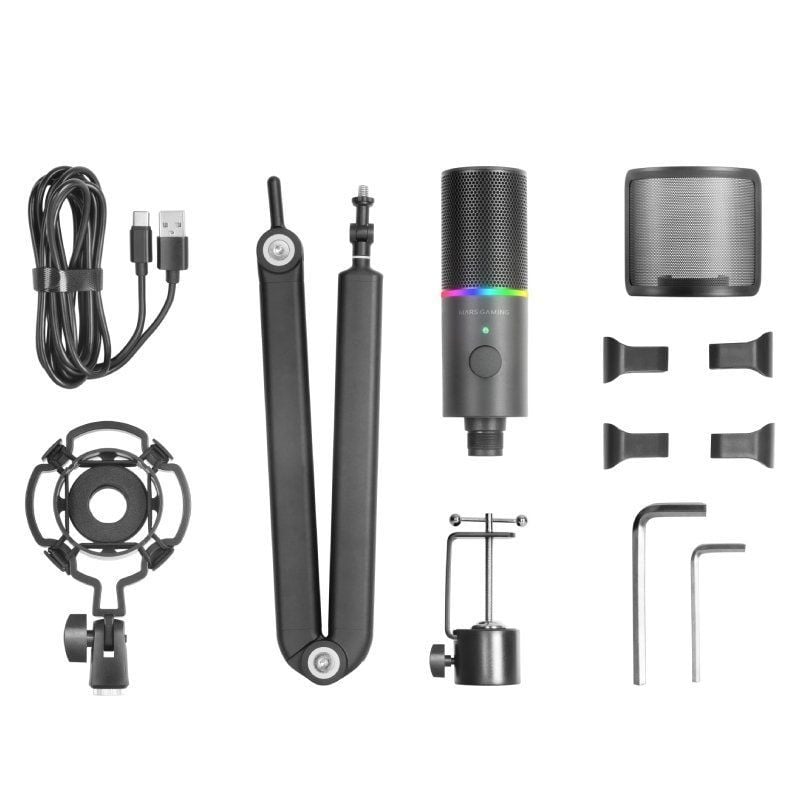 Micrófono Mars Gaming MMIC-XT
USB 2.0
Negro