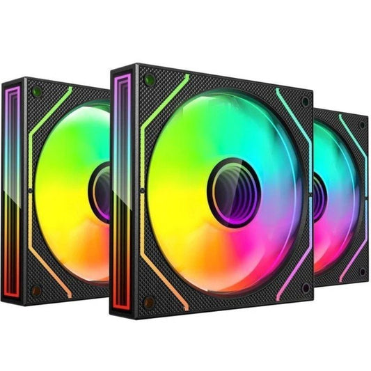 Pack 3 Ventiladores Mars Gaming MF-3DPROKIT
12cm + HUB + Mando a Distancia
ARGB