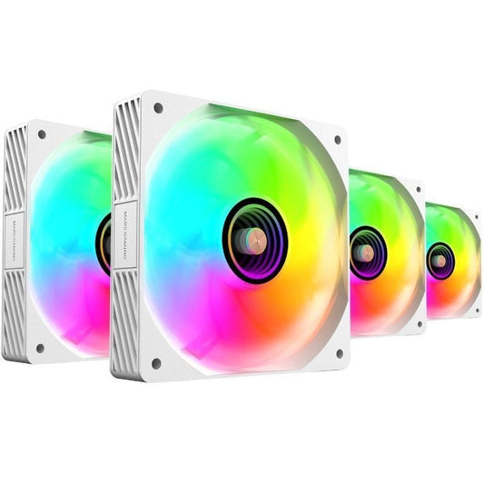 Pack 4 Ventiladores Mars Gaming MF-SI4KIT
12cm + HUB + Mando a Distancia
ARGB
Blancos